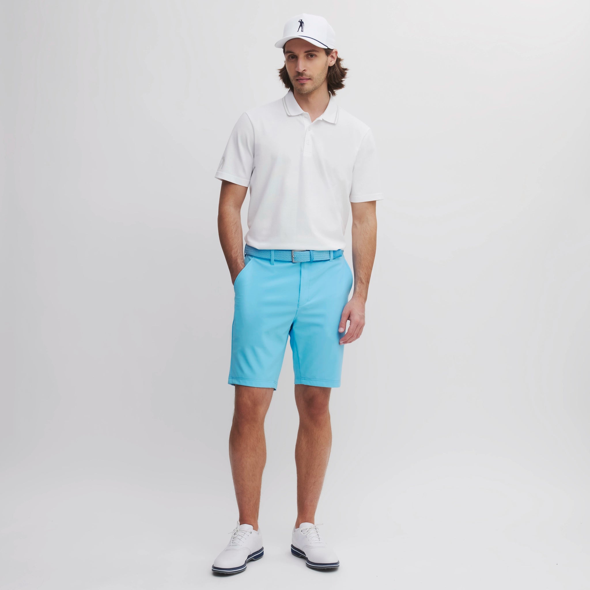ICON SHORTS LIGHT BLUE