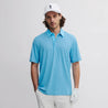 ICON ALLOVER POLO LIGHT BLUE