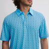 ICON ALLOVER POLO LIGHT BLUE