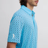 ICON ALLOVER POLO LIGHT BLUE