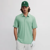 ICON ALLOVER POLO FROSTY GREEN