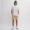 ICON ALLOVER POLO ASH GREY
