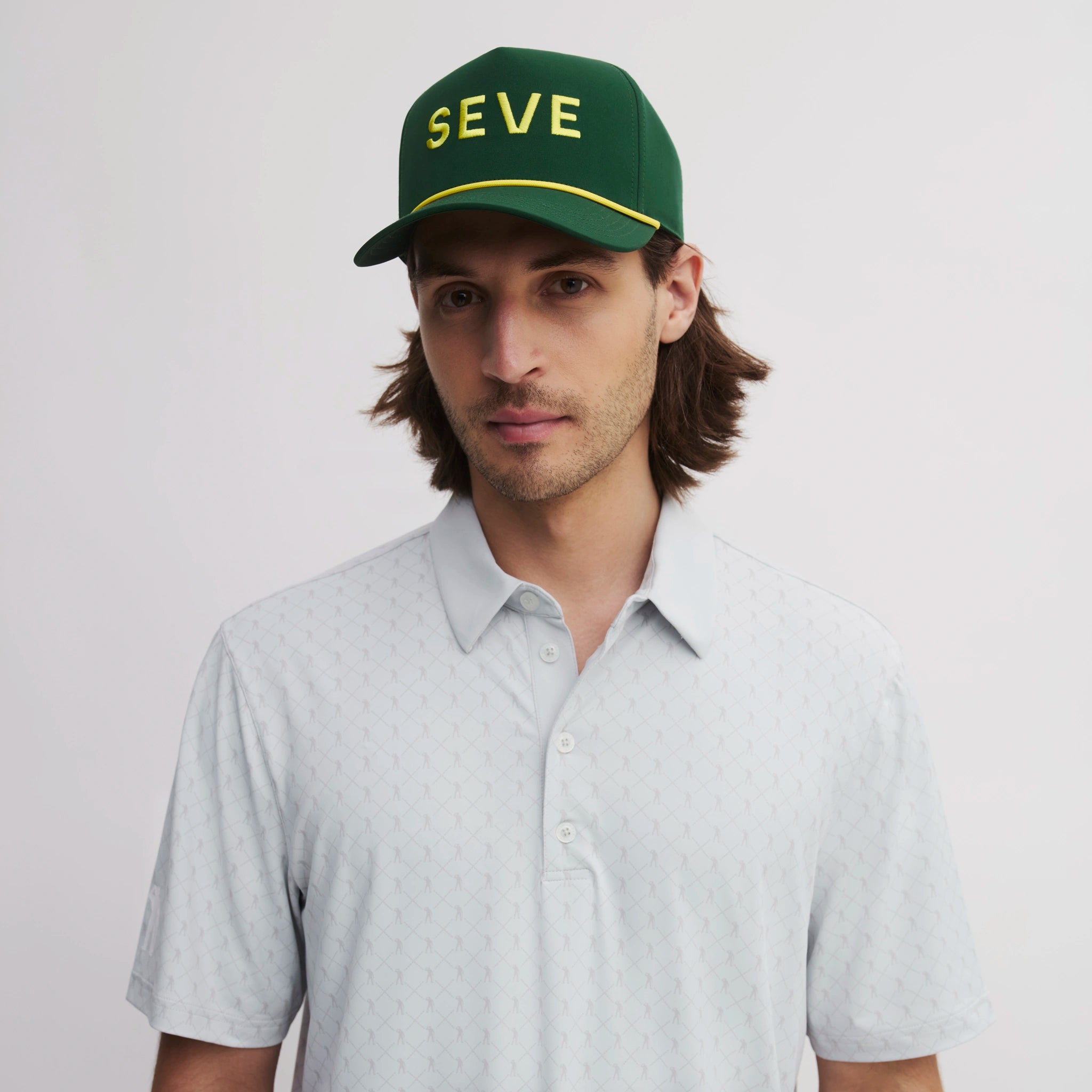 ICON ALLOVER POLO ASH GREY