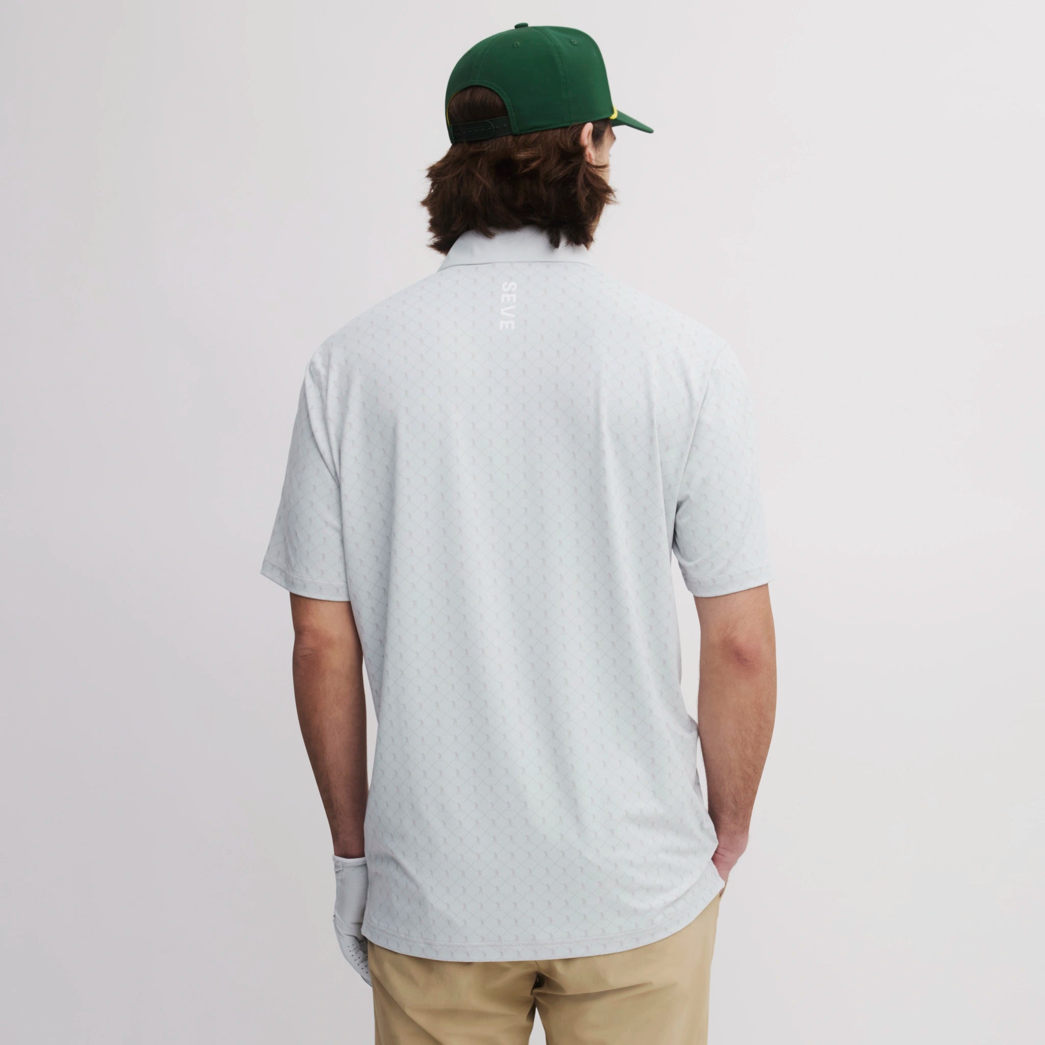 ICON ALLOVER POLO ASH GREY