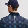 ICON ALLOVER POLO INK BLUE
