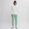 ICON COTTON POLO LS  EGG WHITE