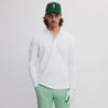 ICON COTTON POLO LS  EGG WHITE
