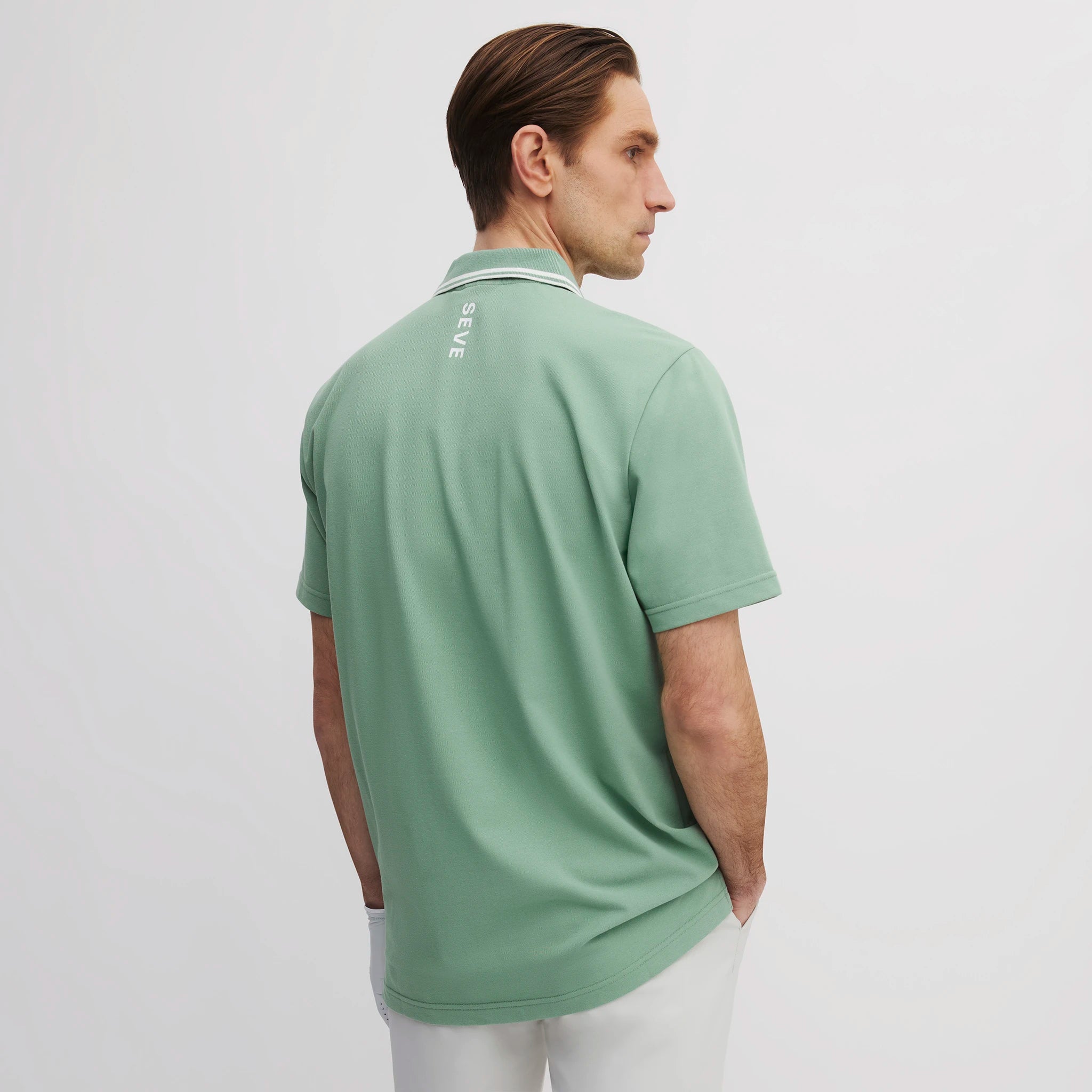 ICON COTTON POLO FROSTY GREEN