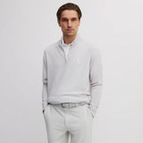 ICON WESTCHESTER MERINO QUARTER ZIP ASH GREY