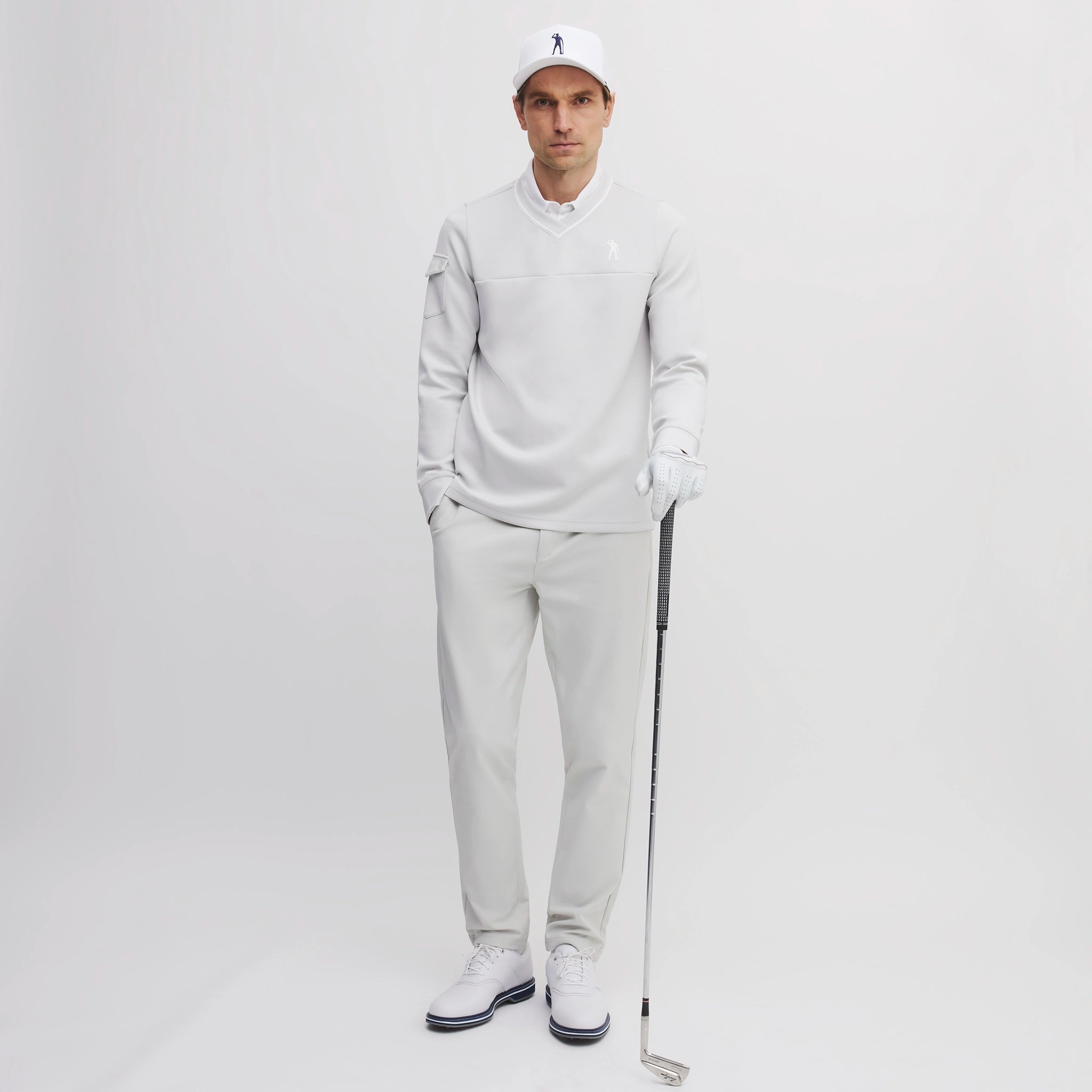ICON 3 IRON TECH SWEATER ASH GREY