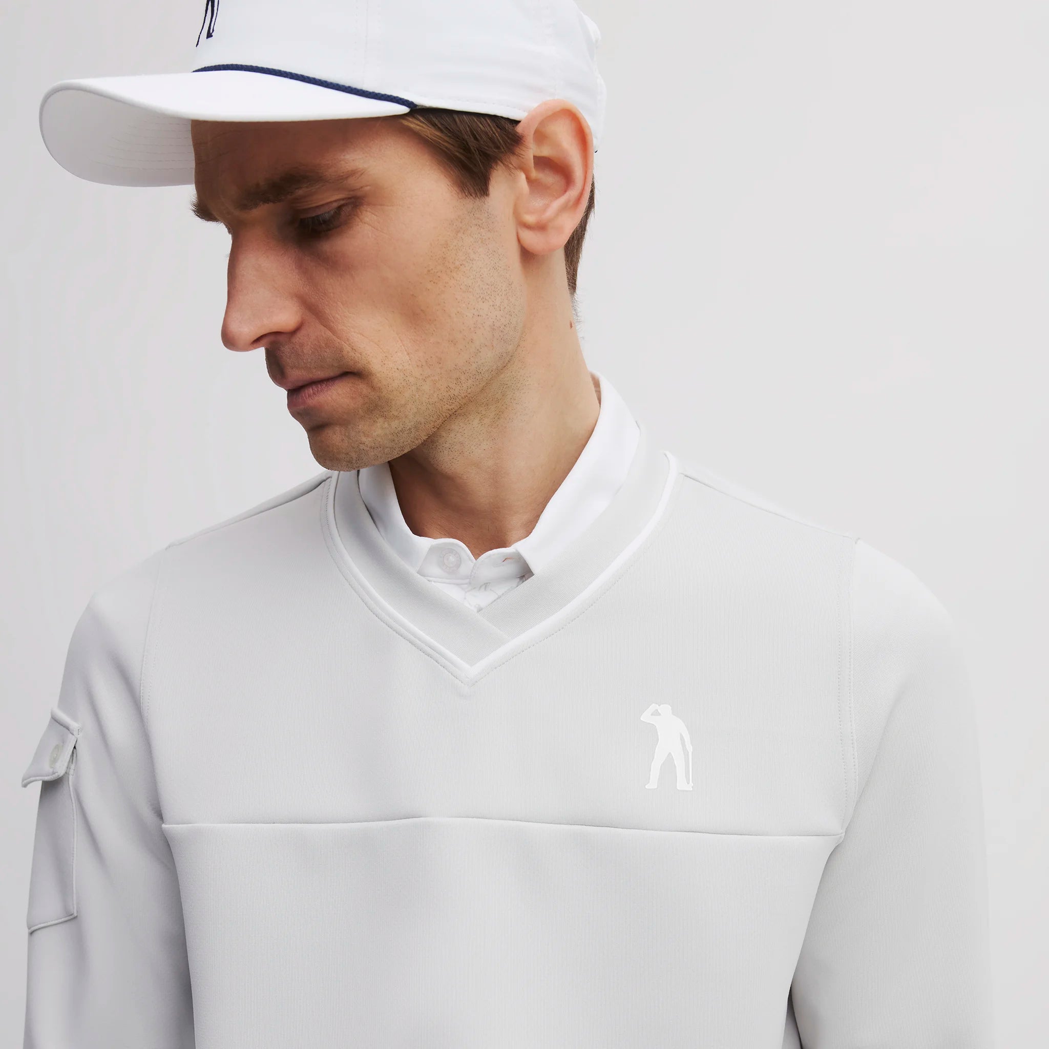 ICON 3 IRON TECH SWEATER ASH GREY