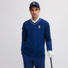 ICON 3 IRON TECH SWEATER INK BLUE