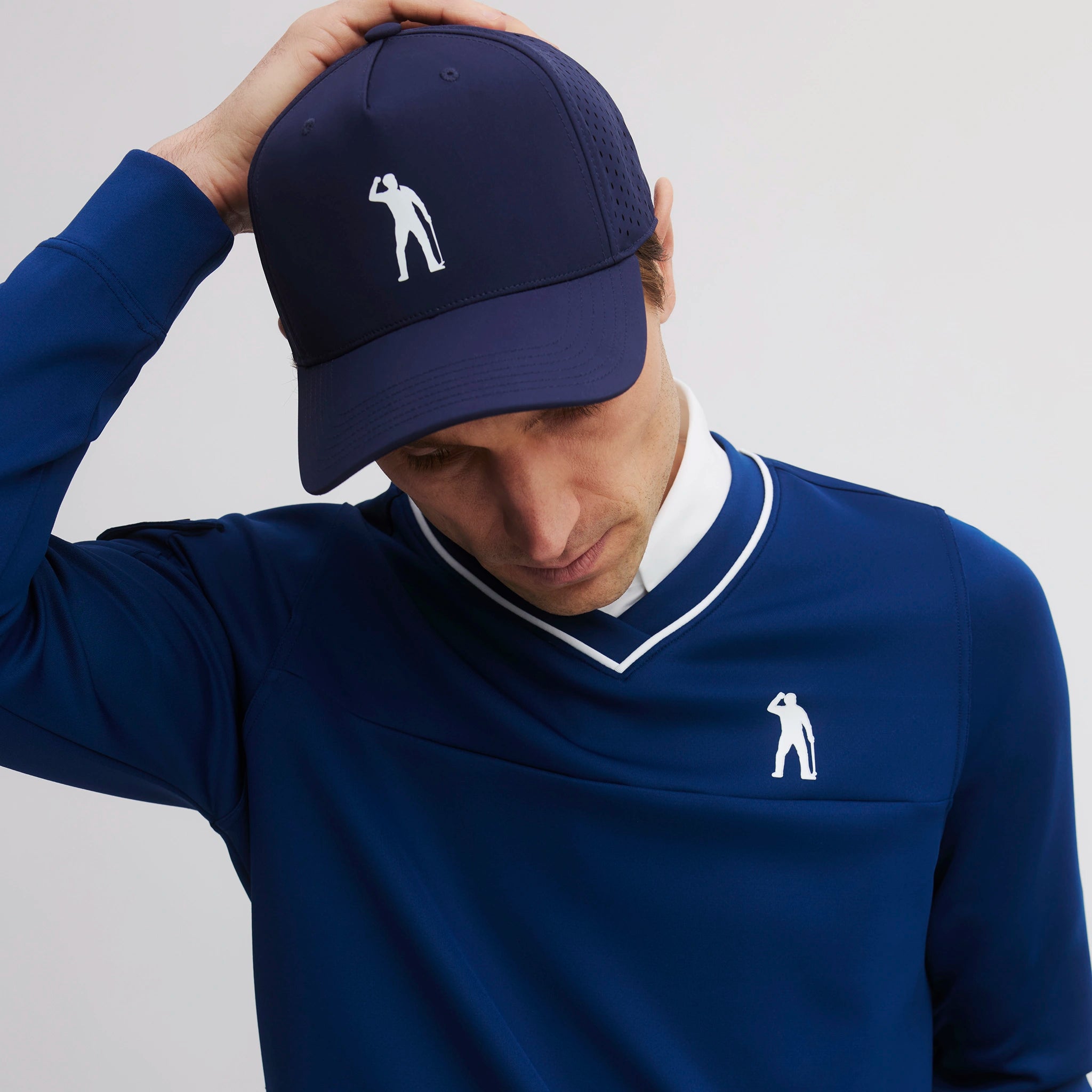 ICON 3 IRON TECH SWEATER INK BLUE