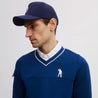 ICON 3 IRON TECH SWEATER INK BLUE