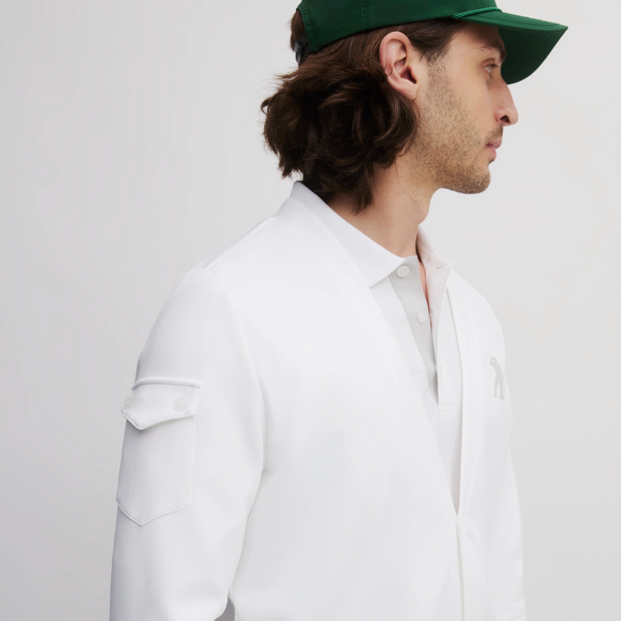 ICON 3 IRON TECH CARDIGAN EGG WHITE