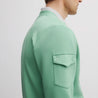 ICON 3 IRON TECH CARDIGAN FROSTY GREEN