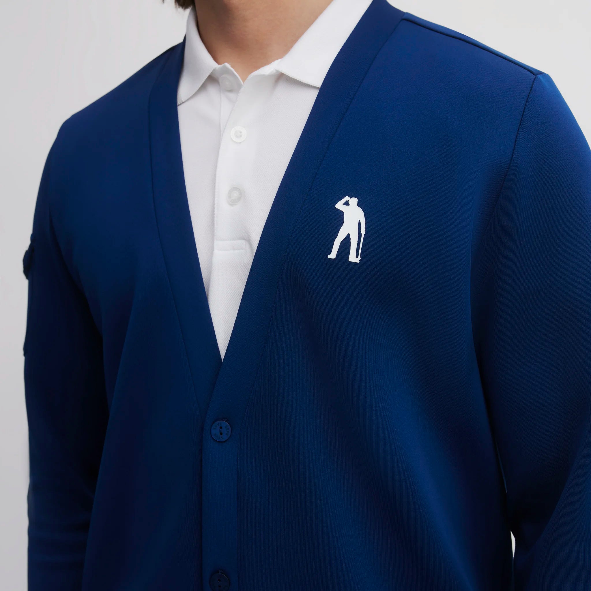 ICON 3 IRON TECH CARDIGAN INK BLUE