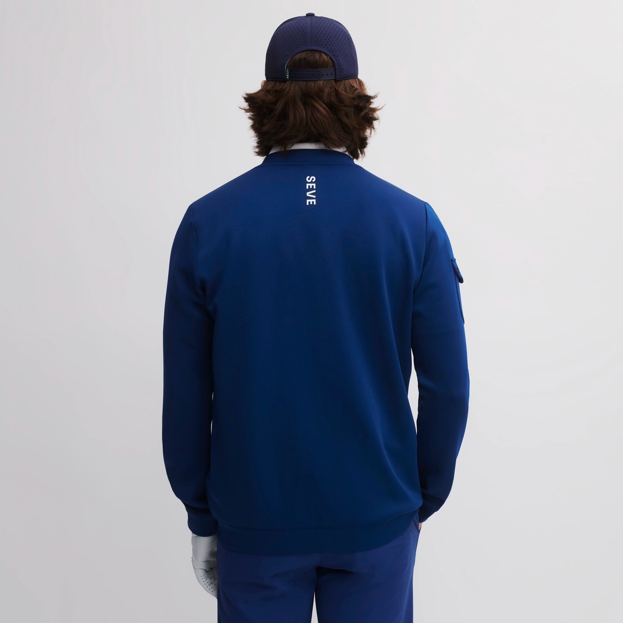 ICON 3 IRON TECH CARDIGAN INK BLUE