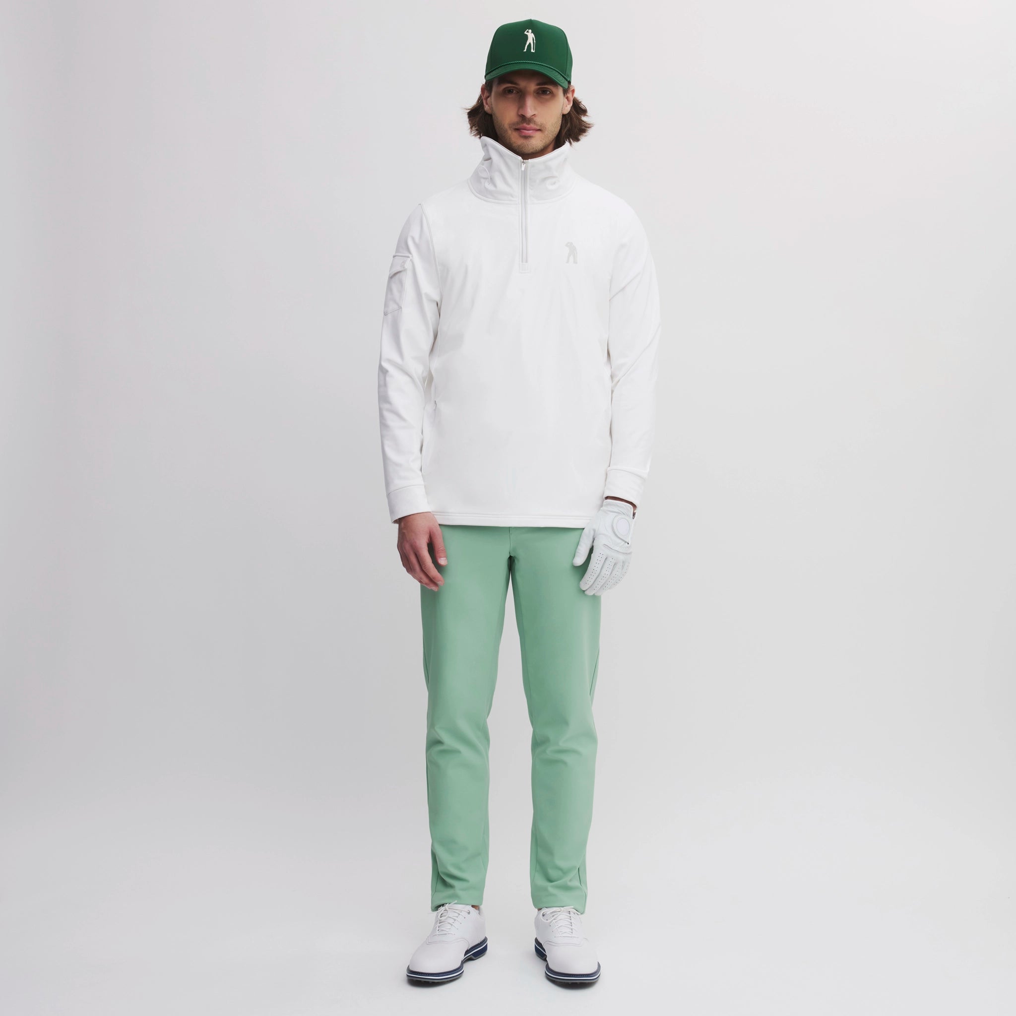 ICON CAPITAN HALF HOODIE EGG WHITE
