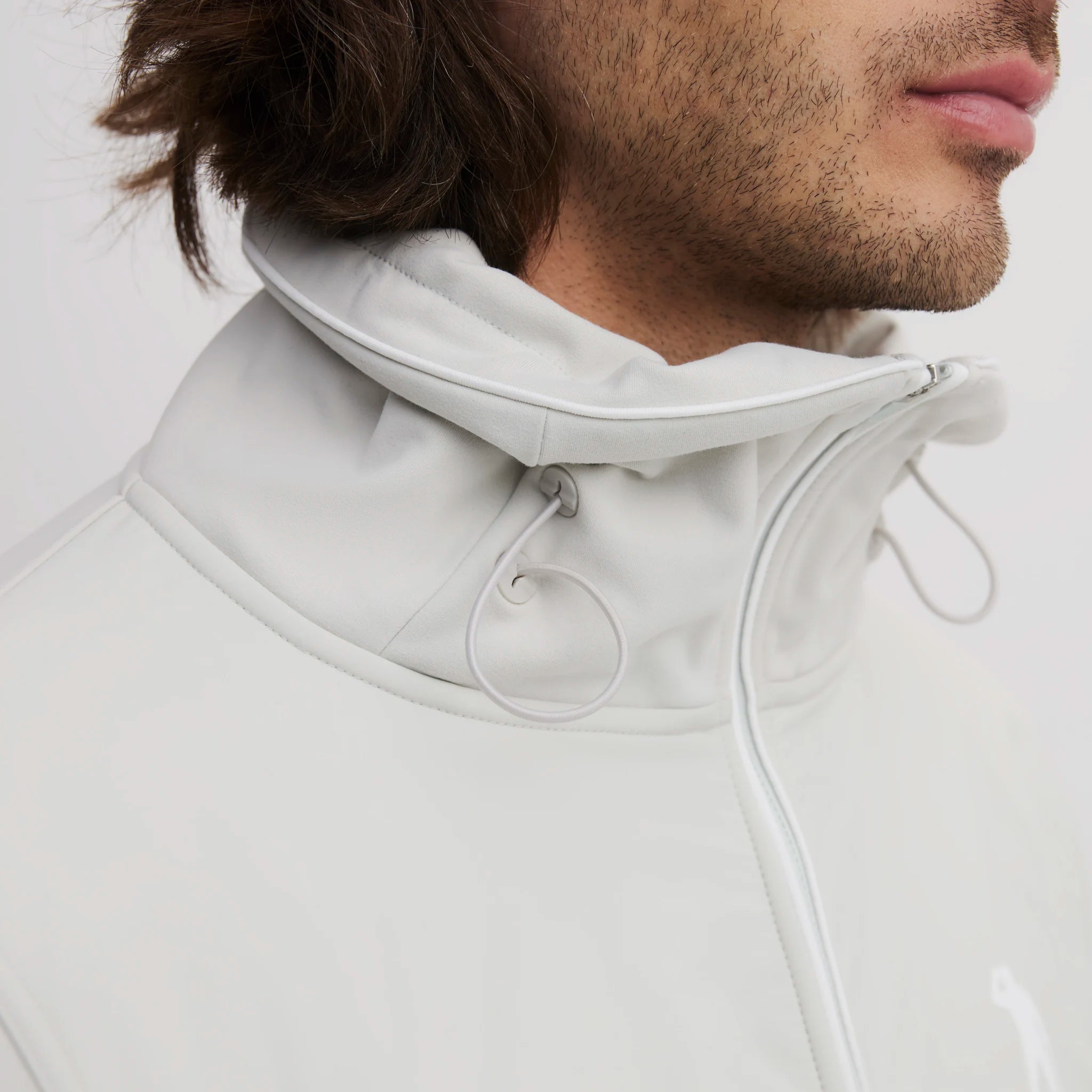 ICON CAPITAN HALF HOODIE ASH GREY