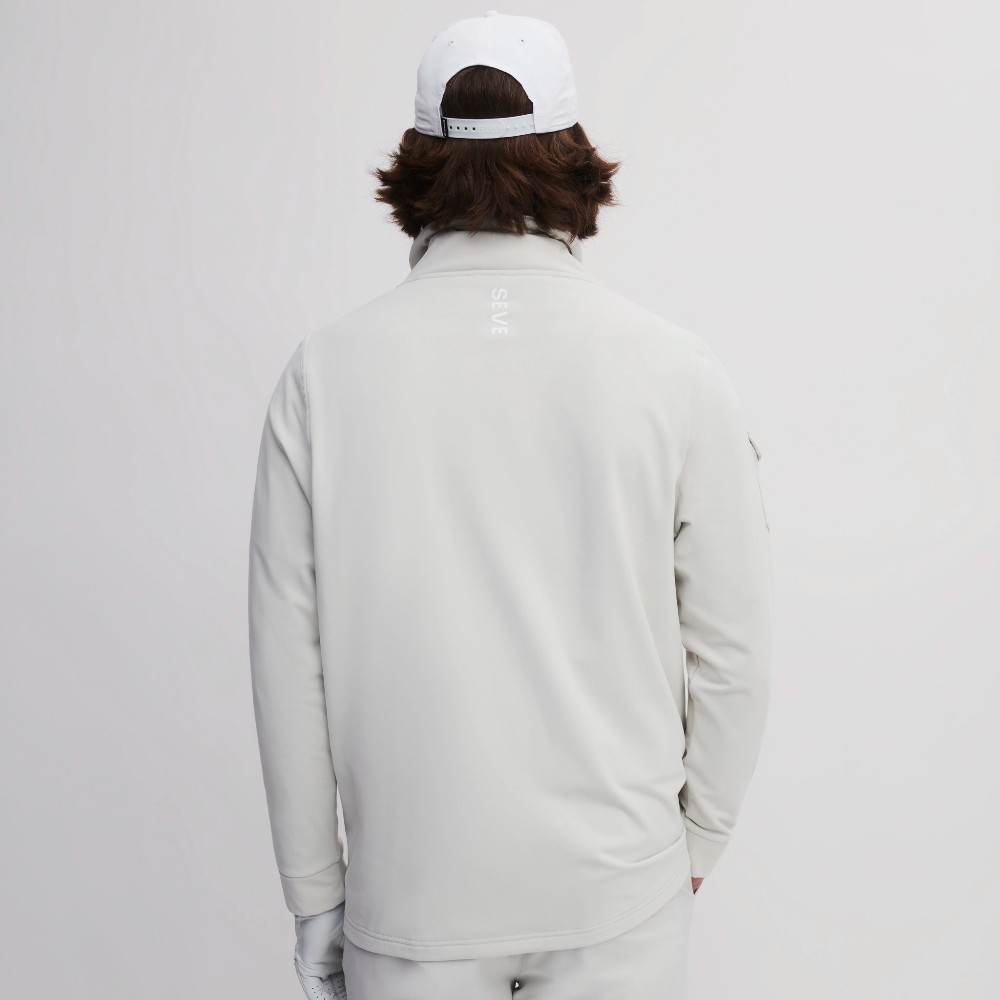 ICON CAPITAN HALF HOODIE ASH GREY