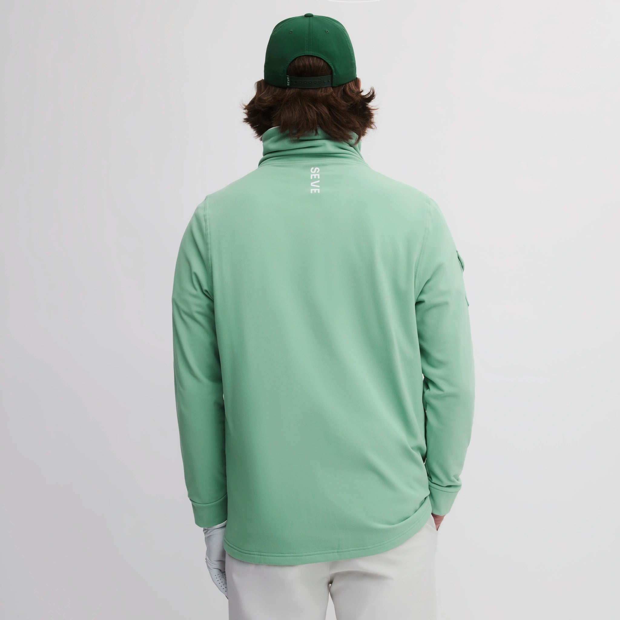ICON CAPITAN HALF HOODIE FROSTY GREEN