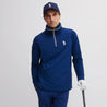 ICON CAPITAN HALF HOODIE INK BLUE