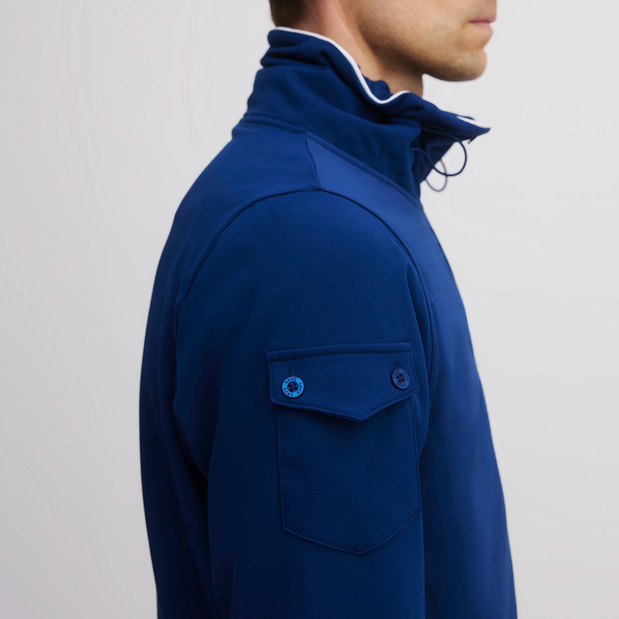 ICON CAPITAN HALF HOODIE INK BLUE