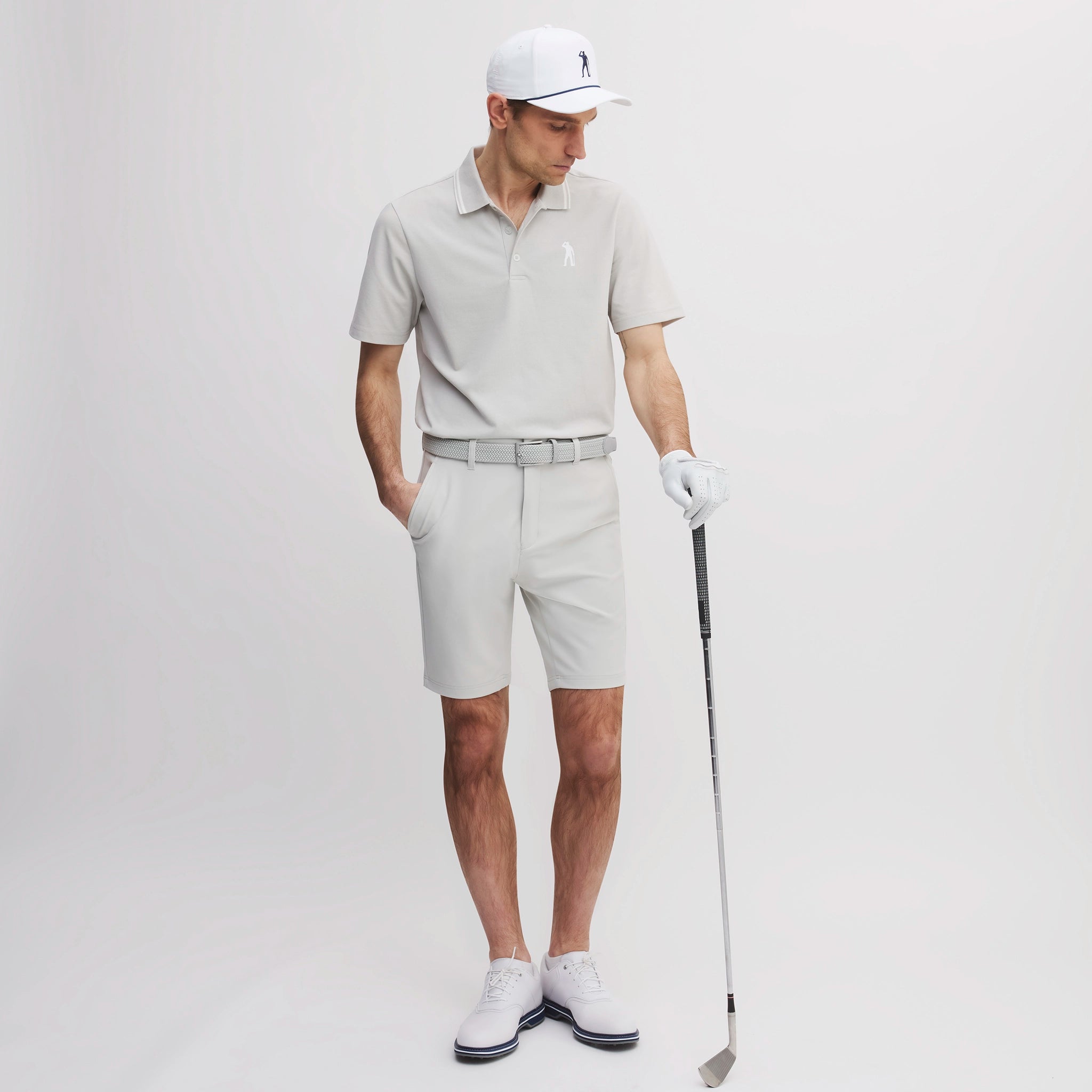 ICON SHORTS ASH GREY