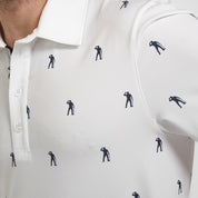 SEVE ALLOVER POLO II EMERSON WHITE