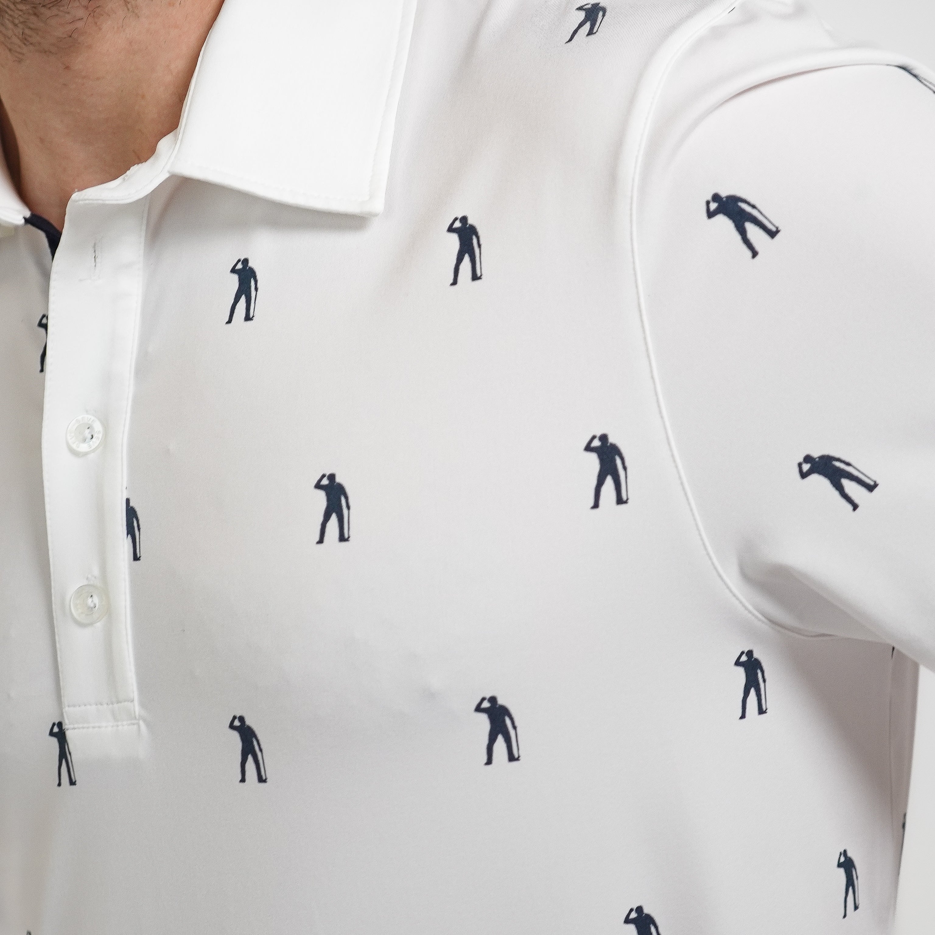 SEVE ALLOVER POLO II EMERSON WHITE