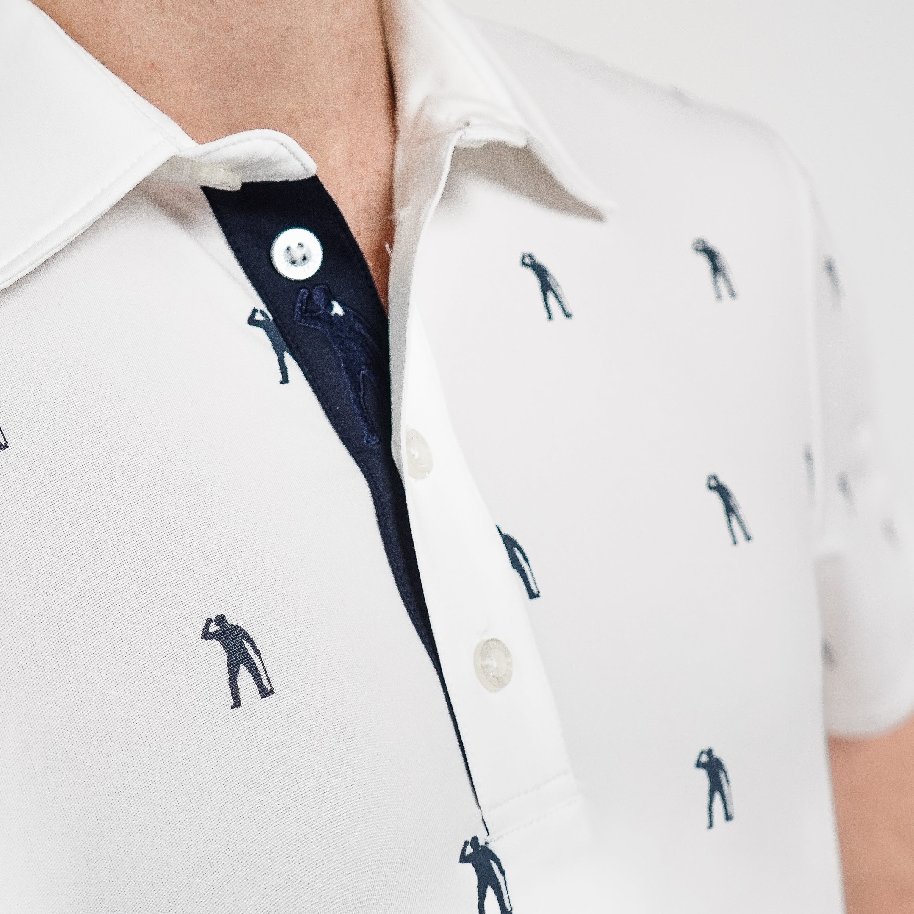 SEVE ALLOVER POLO II EMERSON WHITE