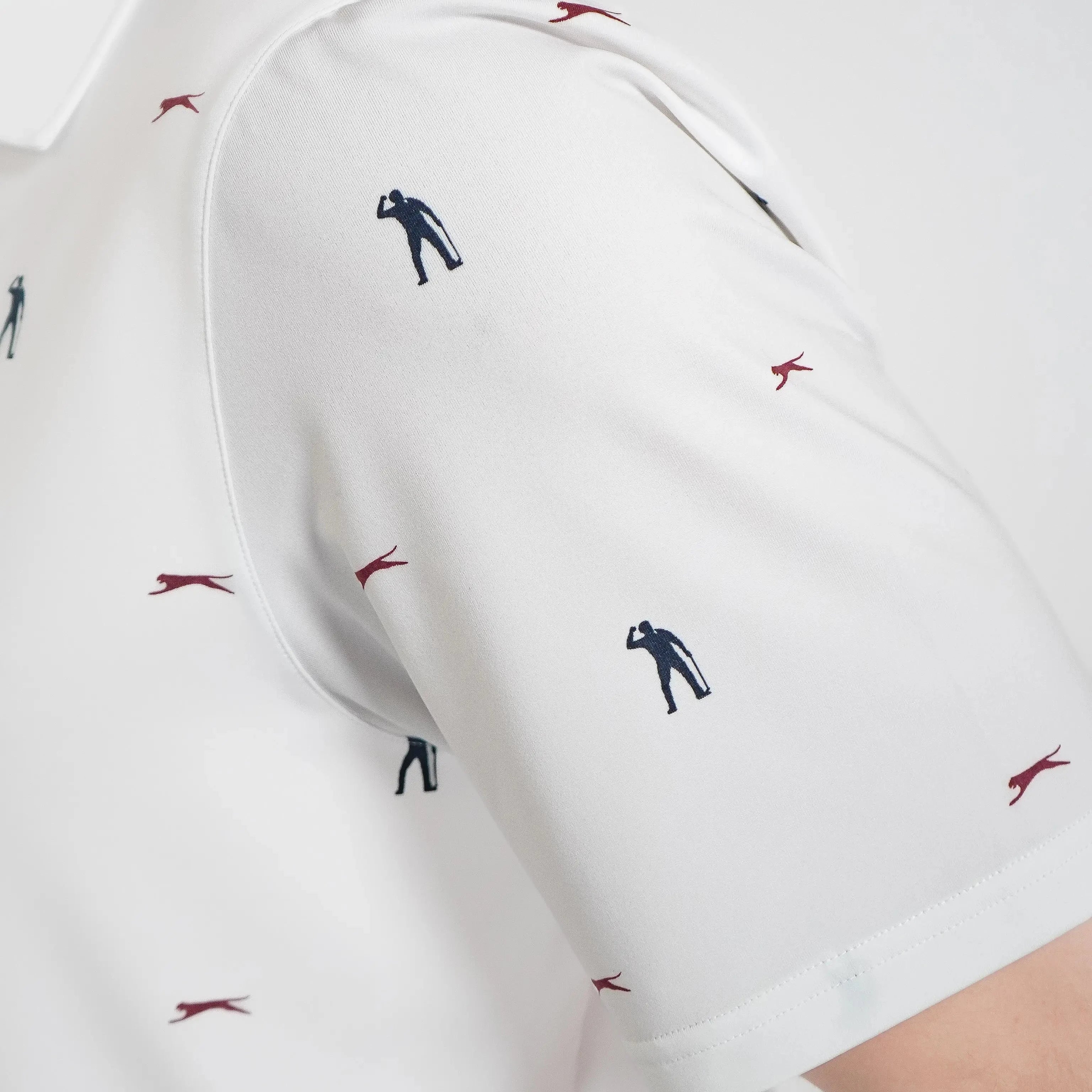 SEVE ALLOVER POLO WHITE AOP