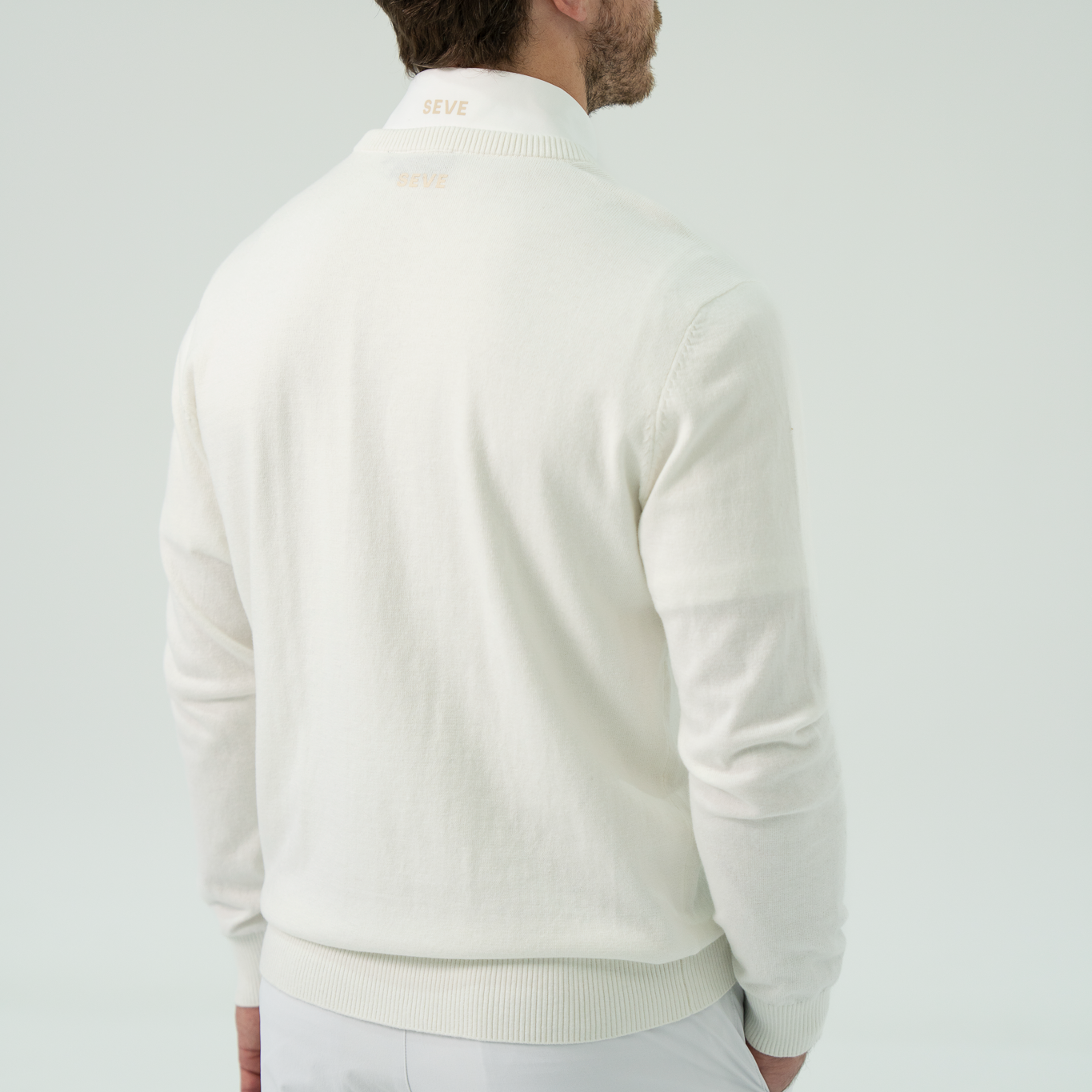 8424 KNITTED SWEATER EMERSON WHITE