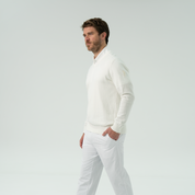 8424 KNITTED SWEATER EMERSON WHITE