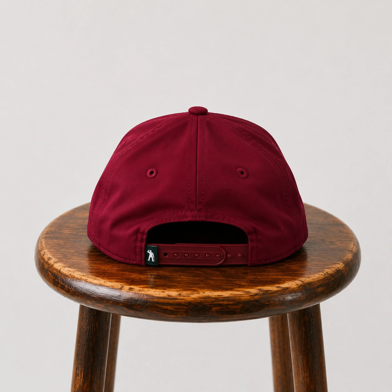1980 SEVE ROPE CAP BURGUNDY