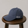 SEVE STRETCH LOGO CAP OCEAN BLUE