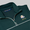 SEVE X RYDER CUP QUARTER ZIP VEST - DEEP GREEN
