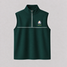 SEVE X RYDER CUP QUARTER ZIP VEST - DEEP GREEN