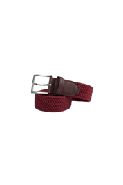 CLUTCH BELT BURGUNDY