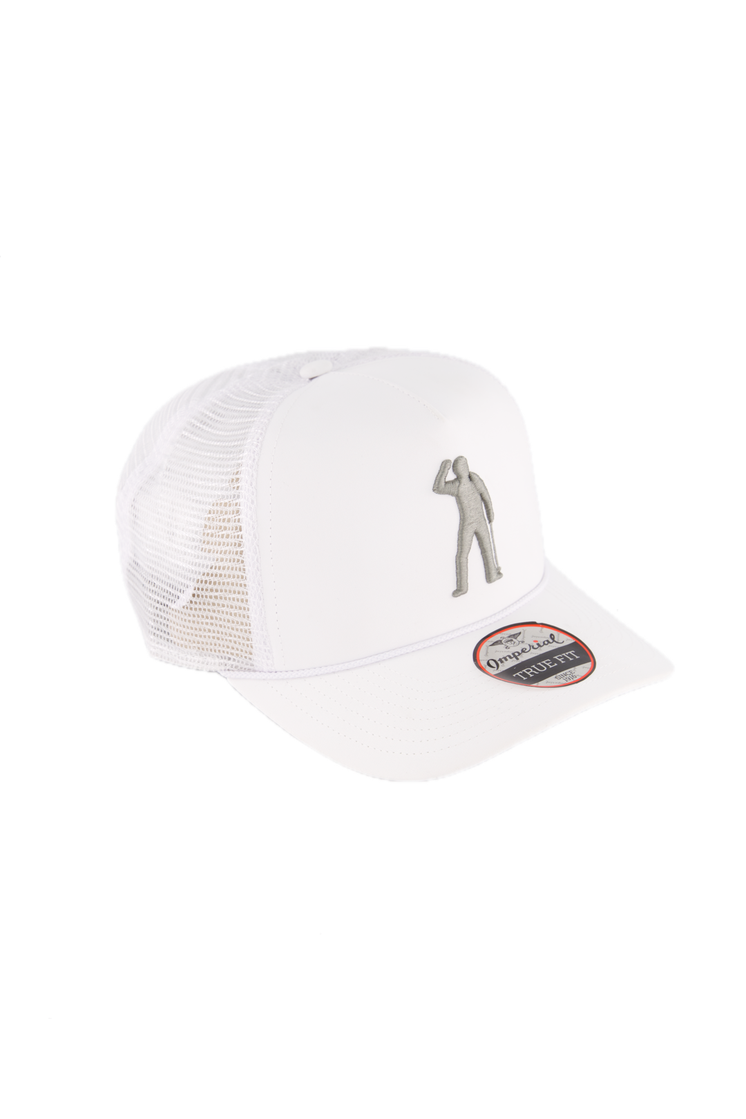 CLUBMAN TRUCKER CAP IMPERIAL WHITE/WHITE