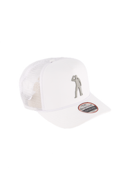 CLUBMAN TRUCKER CAP IMPERIAL WHITE/WHITE