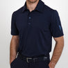 DUBLIN POCKET POLO SHIRT NAVY BLUE