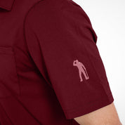 DUBLIN POCKET POLO SHIRT BURGUNDY