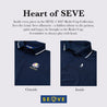 SEVE X RYDER CUP PIQUE POLO - NAVY BLUE