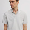 ICON COTTON POLO  ASH GREY