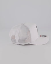 CLUBMAN TRUCKER CAP IMPERIAL WHITE/WHITE