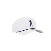 1980 ROPE CAP WHITE/NAVY